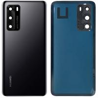 COPRIBATTERIA BACK COVER PER HUAWEI P40 NERO