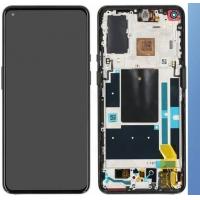 TOUCH SCREEN DISPLAY PER ONE PLUS 9 CON FRAME ARTIC SKY BLU