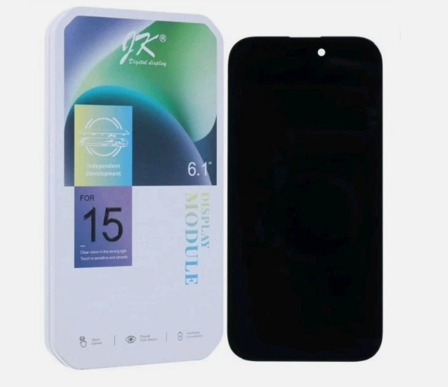 TOUCH SCREEN DISPLAY PER APPLE IPHONE 15 INCELL JK
