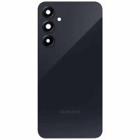 BACK COVER + VETRO FOTOCAMERA PER SAMSUNG GALAXY A55 5G A556 NERO