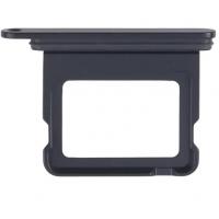 CARRELLO SIM TRAY PER APPLE IPHONE 16 / 16 PLUS NERO