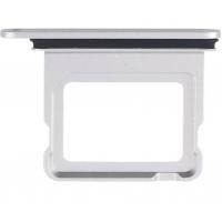 CARRELLO SIM TRAY PER APPLE IPHONE 16 / 16 PLUS BIANCO