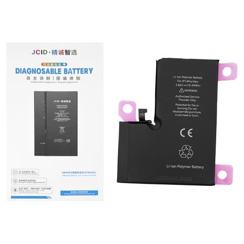 BATTERIA JCID PER APPLE IPHONE 14 PRO MAX MAGGIORATA 4790mAh AUTODIAGNOSTICABILE