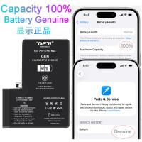 BATTERIA DEJI PER APPLE IPHONE 15 PRO MAX HIGH CAPACITY 4770mAh AUTODIAGNOSTICABILE 2ND GEN SHOW GENUINE