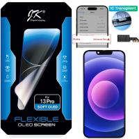 TOUCH SCREEN DISPLAY PER APPLE IPHONE 13 PRO OLED SOFT JK REMOVABLE IC
