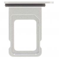 CARRELLO SIM TRAY PER APPLE IPHONE 17 PRO / PRO MAX BIANCO