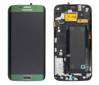 [b577] TOUCH SCREEN DISPLAY VERDE ORIGINALE SAMSUNG GALAXY S6 EDGE G925F GH97-17162E