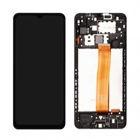 [b1535] TOUCH SCREEN DISPLAY ORIGINALE PER SAMSUNG GALAXY A12 A125 CON FRAME