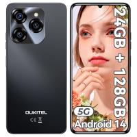 [r1129] SMARTPHONE OUKITEL C50 Smartphone Android 14 24GB+128GB 5G Black In Blister