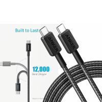[y3385] CAVO USB-C to USB-C Cable Anker 310 240W 10A 0.9m Black A81D5H11 In Blister