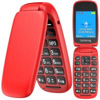 [r1226] SMARTPHONE Uleway F200 Mobile Phone Red In Blister NUOVO
