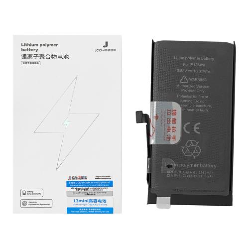 [a3369] BATTERIA JCID PER APPLE IPHONE 13 MINI MAGGIORATA 2580mAh