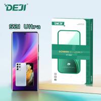 [b10592] TOUCH SCREEN DISPLAY DEJI PER SAMSUNG GALAXY S21 ULTRA 5G G997 CON FRAME BIANCO OLED SOFT