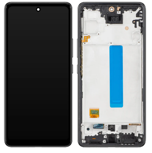 [b10619] TOUCH SCREEN DISPLAYPER SAMSUNG GALAXY A53 5G A536 NERO SERVICE PACK ASSEMBLATO