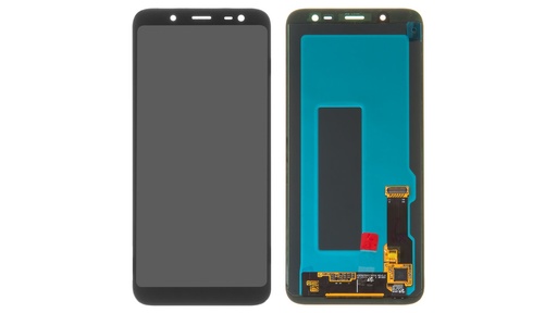 [b10645] TOUCH SCREEN DISPLAY NERO PER SAMSUNG J6 2018 J600 SERVICE PACK RIGENERATO DA SAMSUNG