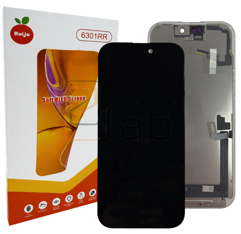 [a3641] TOUCH SCREEN DISPLAY PER APPLE IPHONE 17 PRO MAX OLED SOFT 120hz RJ