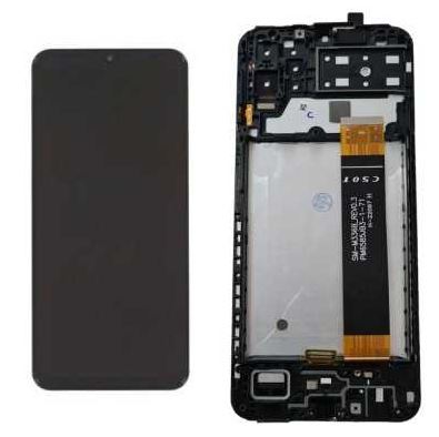 TOUCH SCREEN DISPLAY PER SAMSUNG A13 MEDIATEK A137 FLAT A135 CON FRAME ASSEMBLATO