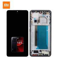 TOUCH SCREEN DISPLAY PER XIAOMI MI 13T / 13T PRO NERO CON FRAME SERVICE PACK