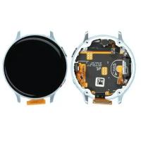 TOUCH SCREEN DISPLAY PER SAMSUNG GALAXY WATCH ACTIVE 2 44mm R820/R825 CON FRAME BLU SERVICE PACK