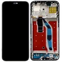 TOUCH SCREEN DISPLAY PER HUAWEI HONOR 200 LITE 5G LLY-NX1 CON FRAME NERO
