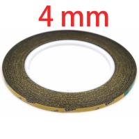 BIADESIVO TESA 51965 NERO 4mm x 25 metri