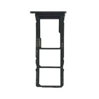 CARRELLO SIM TRAY PER HUAWEI P40 LITE E NERO