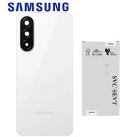 BACK COVER PER SAMSUNG GALAXY A26 5G A266 BIANCO SERVICE PACK