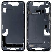 MIDDLE FRAME + SIDE KEY PER APPLE IPHONE 14 NERO SMONTATO GRADO B
