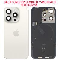 SCOCCA BACK COVER PER APPLE IPHONE 15 PRO + WIRELESS CHARGE + FLEX RIGENERATO GRADO B BIANCO
