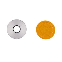 [f732] VETRO FOTOCAMERA PER HUAWEI MATE 8 SILVER