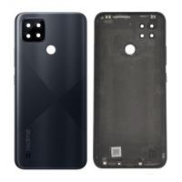 [y471] COPRIBATTERIA BACK COVER PER REALME C21 RMX3201 NERO