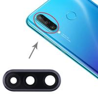 [f4711] VETRO FOTOCAMERA CAMERA GLASS PER HUAWEI P30 LITE / NEW EDITION (48MP) CON FRAME NERO