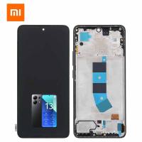 [t3464] TOUCH SCREEN DISPLAY PER XIAOMI REDMI NOTE 13 4G CON FRAME NERO SERVICE PACK