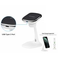 [y3305] CARICABATTEIRE Aramid Fiber Wireless Charger Pitaka MagMount Ivory Fast Wireless (10W / 7.5W) In Blister