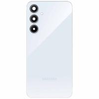 [b10264] BACK COVER + VETRO FOTOCAMERA PER SAMSUNG GALAXY A35 5G A356 BLU