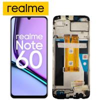 [y3076] TOUCH SCREEN DISPLAY PER REALME NOTE 60 4G RMX3933 CON FRAME NERO SERVICE PACK