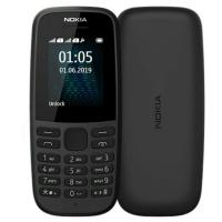 [r1223] SMARTPHONE Nokia 105 (2019) 4th Edition Dual Sim (EU Version) New Black In Blister NUOVO