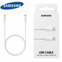 [y3375] CAVO Samsung Cable (Type C to C) 100W 5A 1.0M EP-DN975BWEGWW White in Blister