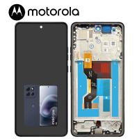 [h497] TOUCH SCREEN DISPLAY PER MOTOROLA MOTO G86 5G XT2527 CON FRAME NERO SERVICE PACK