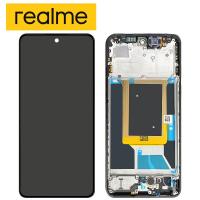 [y3236] TOUCH SCREEN DISPLAY PER REALME 14 5G CON FRAME NERO SERVICE PACK