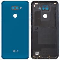 [d340] BACK COVER PER LG K40S LM-X430EMW BLU