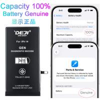 [a3561] BATTERIA DEJI PER APPLE IPHONE 14 HIGH CAPACITY 3610mAh AUTODIANGOSTICA 2ND GEN SHOW GENUINE