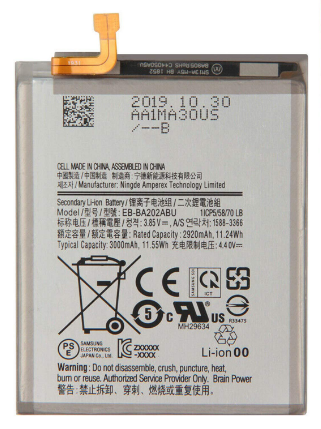 [b10614] BATTERIA EB-BA202ABU SAMSUNG A20e COMPATIBILE