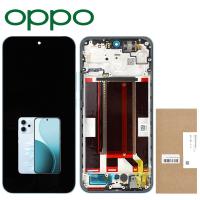 [y3442] TOUCH SCREEN DISPLAY PER OPPO RENO 14 F 5G / FS 5G CON FRAME BLU SERVICE PACK